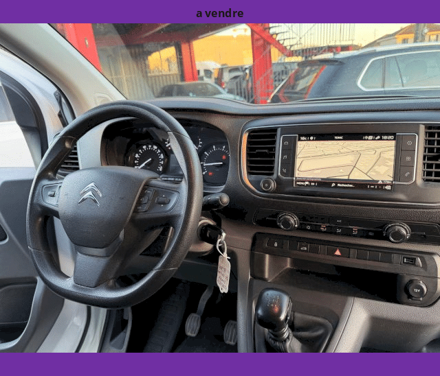 Citroën Citroën Jumpy III 2.0L BLUEHDI 145cv GPS DOUBLE PORTE LATERAL STANDARD