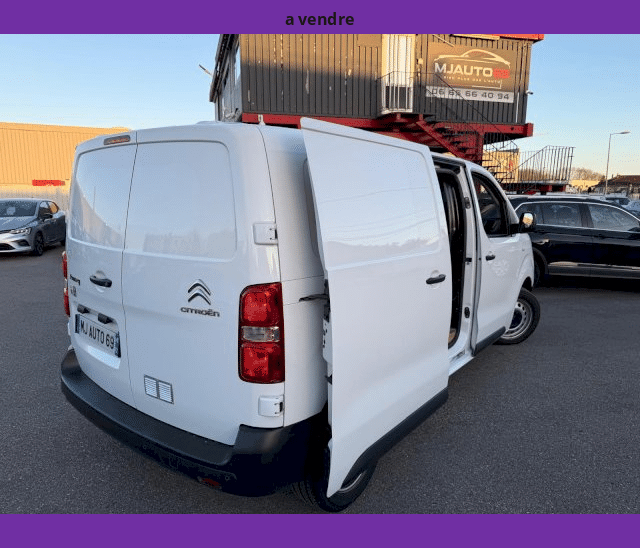 Citroën Citroën Jumpy III 2.0L BLUEHDI 145cv GPS DOUBLE PORTE LATERAL STANDARD