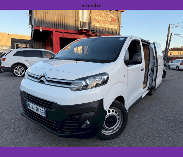Citroën Citroën Jumpy III 2.0L BLUEHDI 145cv GPS DOUBLE PORTE LATERAL STANDARD