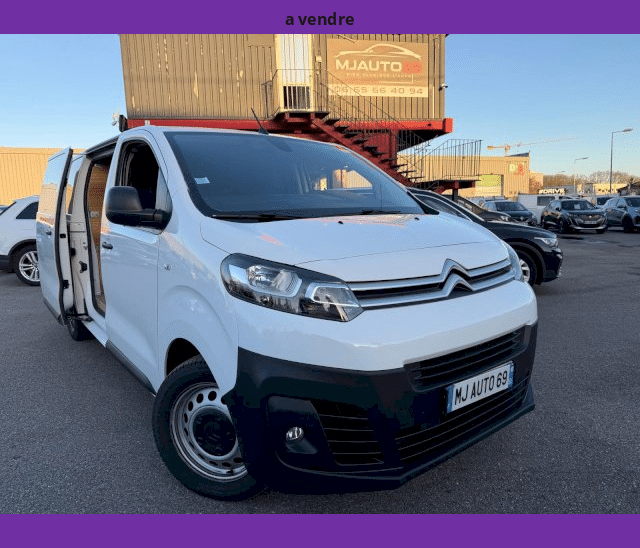 Citroën Citroën Jumpy III 2.0L BLUEHDI 145cv GPS DOUBLE PORTE LATERAL STANDARD