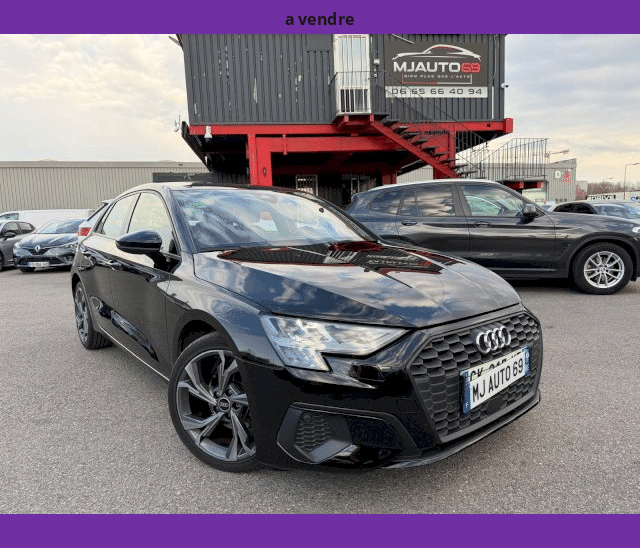 Audi Audi A3 Sportback IV 30 TFSI 110cv MHEV GPS CARPLAY 12/2022 Business Line S Tronic 7