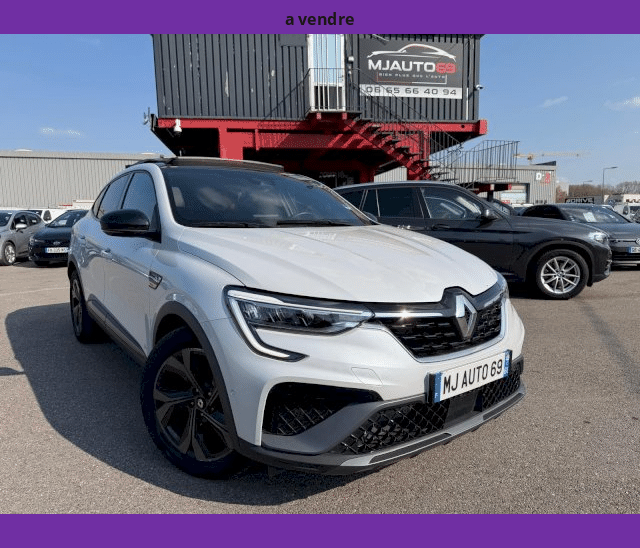 Renault Renault Arkana 1.3 TCe Hybrid 160cv RS Line TOIT OUVRANT CUIR CAMERA XENON LED BOITE AUTO EDC 7