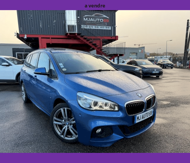 BMW BMW Serie 2 Gran Tourer 220 dA 190cv ALCANTARA GPS TOIT OUVRANT XENON LED 7PL. BVA8 PACK M