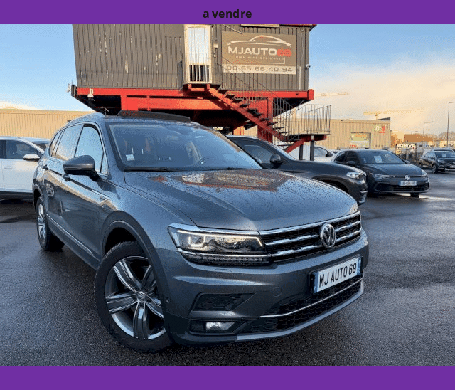 Volkswagen Volkswagen Tiguan Allspace 2.0 TdI 190cv TOIT OUVRANT CUIR CAMERA GPS XENON LED CARAT EXCLUSIVE 4Motion DSG7