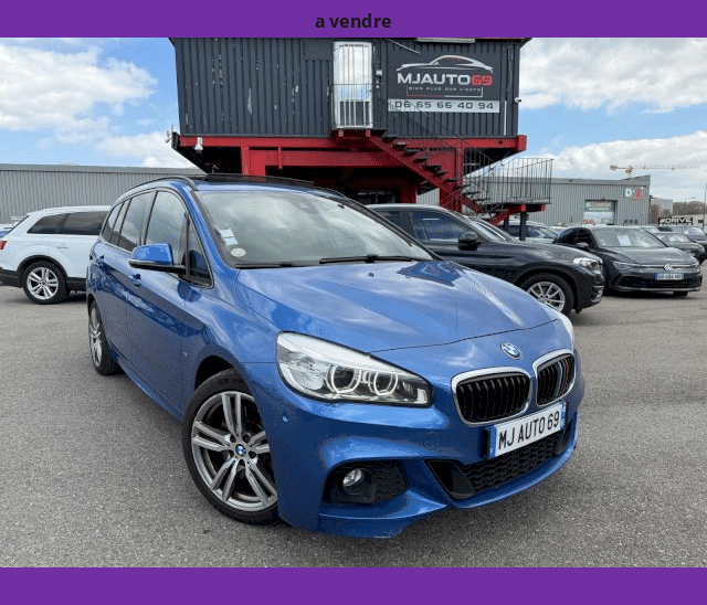 BMW BMW Serie 2 Gran Tourer 220 dA 190cv ALCANTARA GPS TOIT OUVRANT XENON LED 7PL. BVA8 PACK M