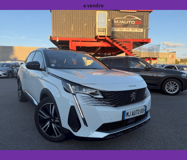 Peugeot Peugeot 3008 II 1.6L HYBRID4 300cv RECHARGEABLE GT TOIT OUVRANT CUIR CAMERA GPS XENON LED BVA EAT8