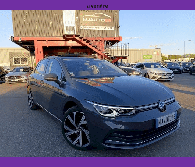 Volkswagen Volkswagen Golf VIII 1.4 EHybrid 204cv TOIT OUVRANT CAMERA GPS COCKPIT XENON LED Style DSG6