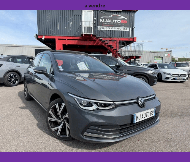 Volkswagen Volkswagen Golf VIII 1.4 EHybrid 204cv TOIT OUVRANT CAMERA GPS COCKPIT XENON LED Style DSG6