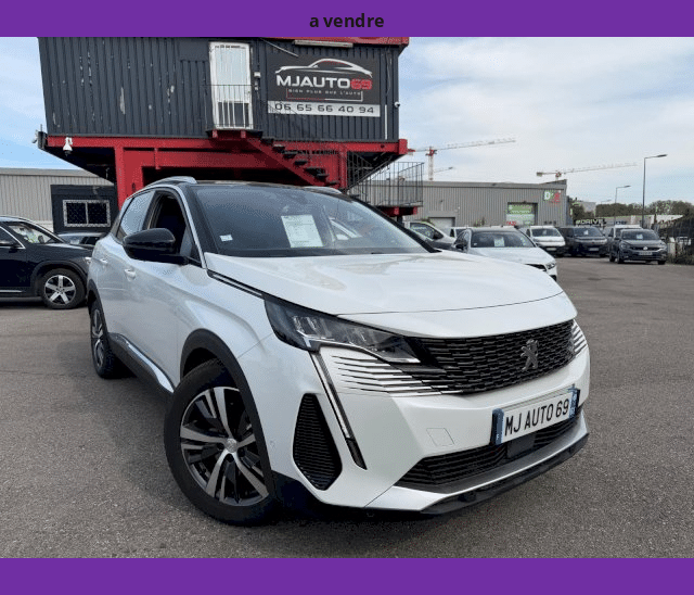 Peugeot Peugeot 3008 II 1.6L HYBRID 225cv RECHARGEABLE CUIR CAMERA GPS XENON LED BVA EAT8 ALLURE PACK