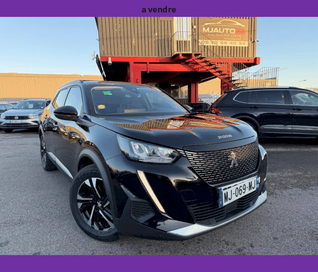 Peugeot Peugeot 2008 II 1.5L BLUEHDI 130cv CUIR CAMERA XENON LED GPS EAT8 71000KMS ALLURE BUSINESS