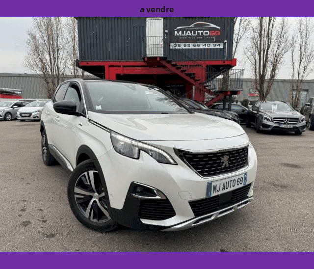 Peugeot Peugeot 3008 1.5L BLUEHDI 130cv GT LINE CUIR GPS XENON LED CAMERA EAT8