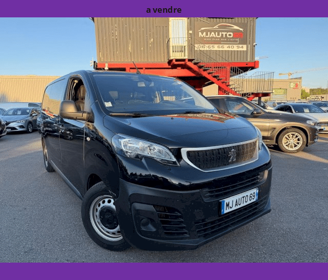 Peugeot Peugeot Expert III M 2.0L BLUEHDI 120cv NOIRE GPS BOITE AUTO EAT8 FOURGON M 3 PLACES