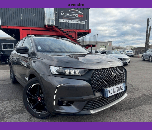 DS DS  7 Crossback 1.5L BLUEHDI 130cv CAMERA TOIT OUVRANT GPS XENON LED BVA EAT8 PERFORMANCE LINE+ 98000KMS