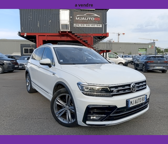 Volkswagen Volkswagen Tiguan 2L TDI 150cv R-LINE TOIT OUVRANT GPS CAMERA XENON LED BVA DSG7