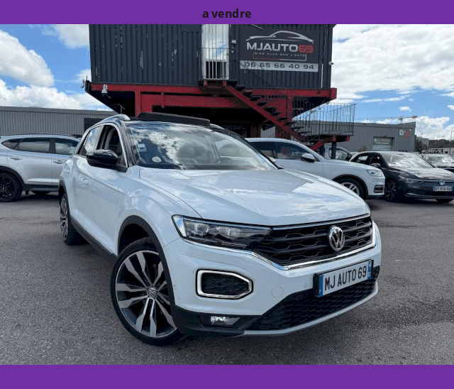 Volkswagen Volkswagen T-Roc 2L TDI 150cv 4Motion TOIT OUVRANT CUIR GPS CAMERA XENON LED Virtual COCKPIT DSG7