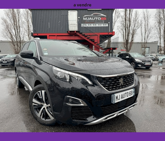 Peugeot Peugeot 5008 II 1.5L BLUEHDI 130cv CAMERA CUIR GPS XENON LED BVA EAT8 ALLURE BUSINESS 7PL.