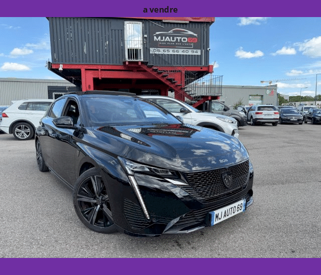 Peugeot Peugeot 308 III GT PACK 1.6L PHEV HYBRIDE 225cv RECHARGEABLE TOIT OUVRANT CAMÉRA 360° CUIR GPS LED XÉNON BVA EAT8