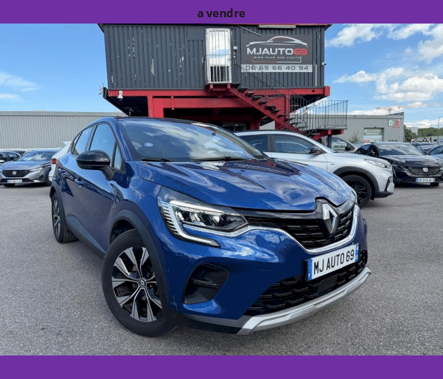 Renault Renault Captur 1.6 E-Tech 145cv GPS XENON LED EVOLUTION BOÎTE AUTO EDC6 FULL HYBRID