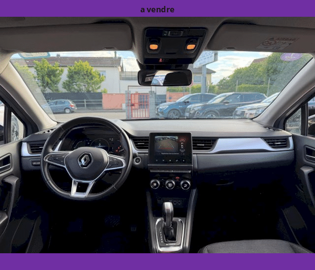Renault Renault Captur 1.6 E-Tech 145cv CAMERA GPS XENON LED EVOLUTION BOÎTE AUTO EDC6 FULL HYBRID