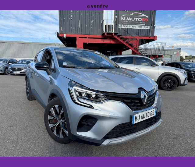 Renault Renault Captur 1.6 E-Tech 145cv CAMERA GPS XENON LED EVOLUTION BOÎTE AUTO EDC6 FULL HYBRID