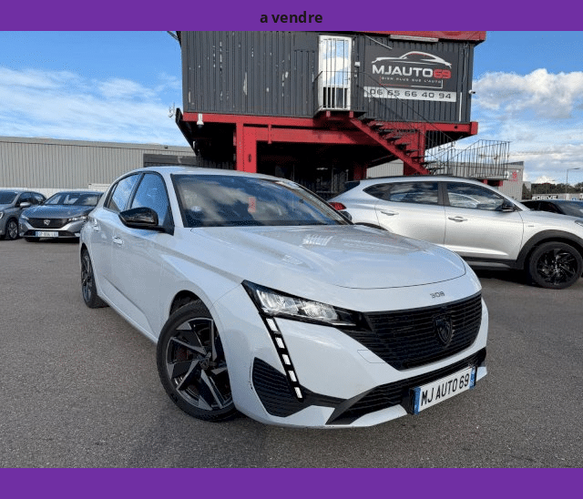 Peugeot Peugeot 308 III 1.6L PHEV HYBRIDE 180cv RECHARGEABLE CAMERA GPS XENON LED BVA EAT8 ACTIVE PACK
