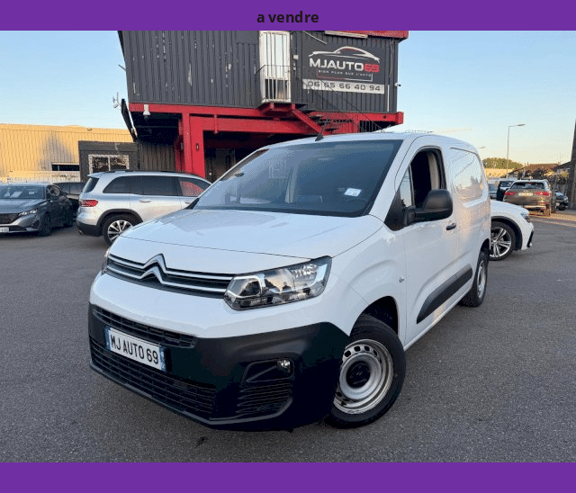 Citroën Citroën Berlingo 1.5 BLUEHDI 100cv 3 PLACES GPS FOURGON M 01/2023