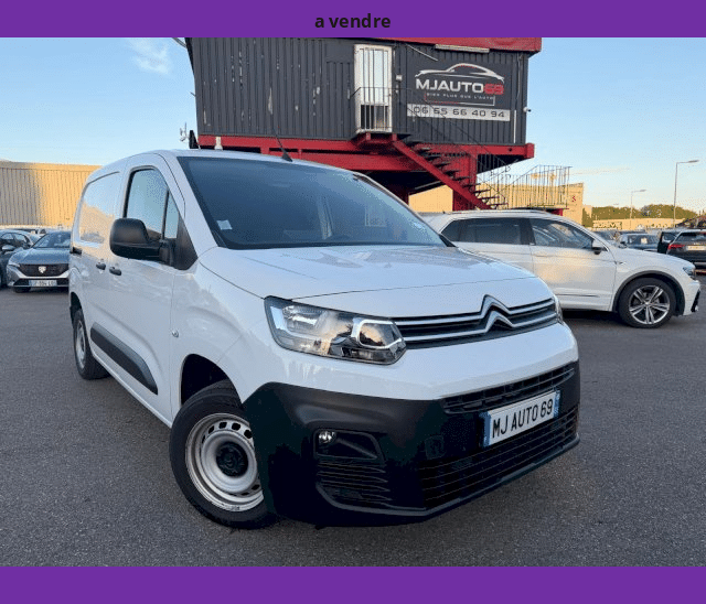 Citroën Citroën Berlingo 1.5 BLUEHDI 100cv 3 PLACES GPS FOURGON M 01/2023