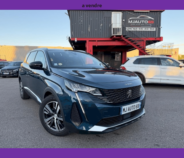 Peugeot Peugeot 5008 II 1.5L BLUEHDI 130cv CAMERA CUIR GPS XENON LED BOITE MANUELLE ALLURE PACK