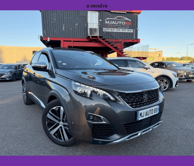 Peugeot Peugeot 3008 II 2L BLUEHDI 180cv GT LINE TOIT OUVRANT CAMERA CUIR GPS XENON LED BVA EAT8