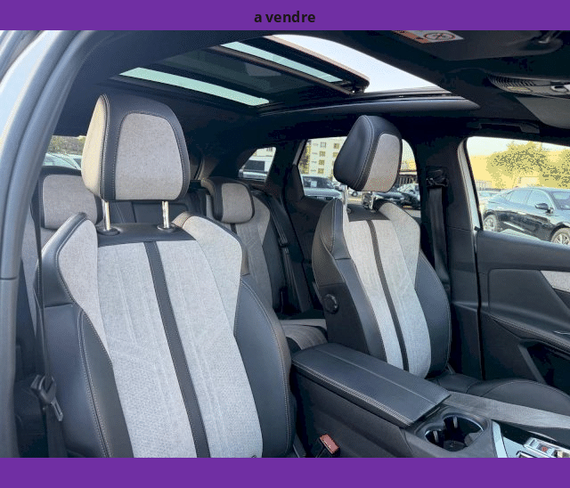 Peugeot Peugeot 3008 II 1.6L HYBRID 225cv TOIT OUVRANT CUIR CAMERA GPS XENON LED BVA EAT8 GT Pack