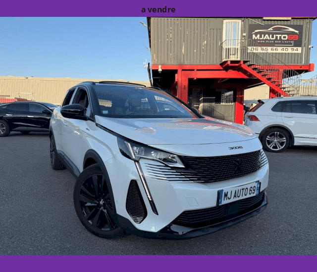 Peugeot Peugeot 3008 II 1.6L HYBRID 225cv TOIT OUVRANT CUIR CAMERA GPS XENON LED BVA EAT8 GT Pack