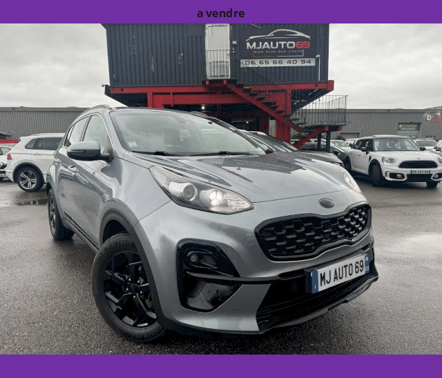 Kia Kia Sportage IV 1.6 CRDI 136cv CUIR GPS CAMERA LED DCT7 4X2 MHEV BLACK EDITION