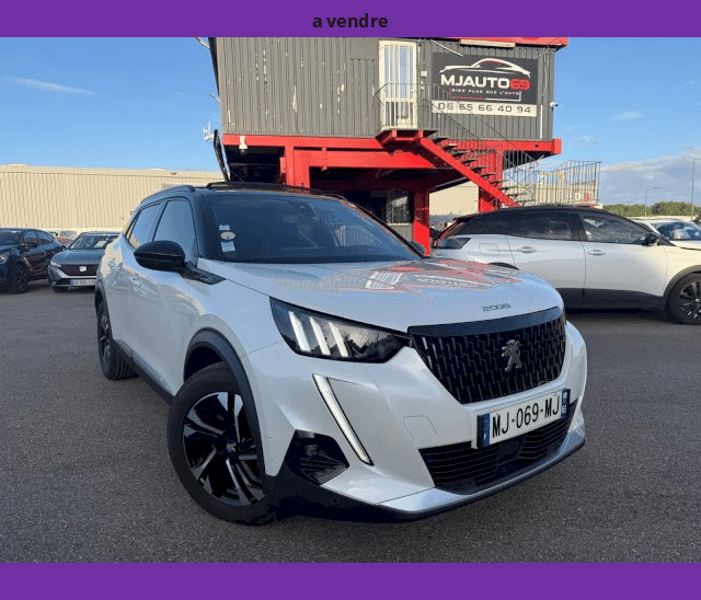 Peugeot Peugeot 2008 II 1.5L BLUEHDI 130cv GT LINE TOIT OUVRANT CUIR CAMERA XENON LED GPS EAT8