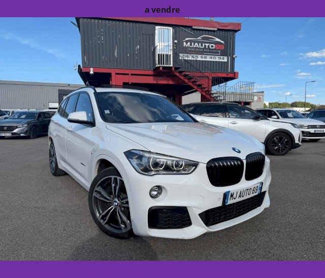 BMW BMW X1 II XDRIVE 18dA Pack M TOIT OUVRANT CUIR GPS CAMERA XENON LED F48 Sport BVA8