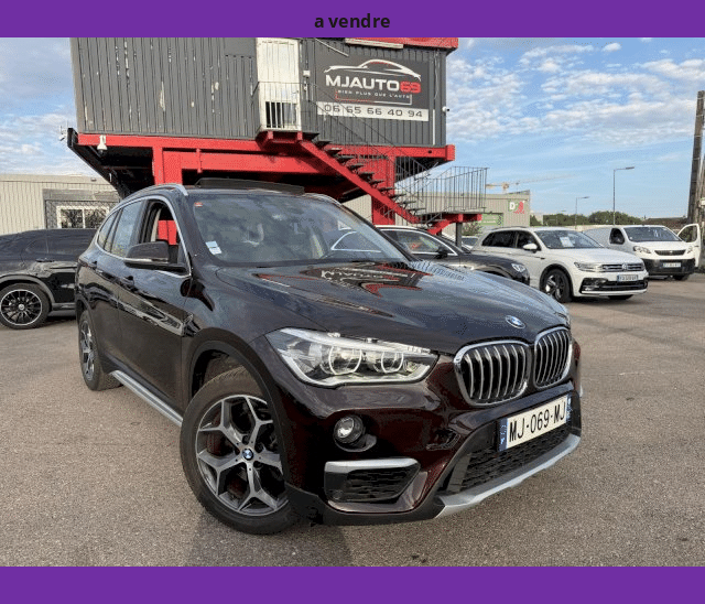BMW BMW X1 II SDRIVE 18dA 150cv XLINE TOIT OUVRANT CUIR GPS CAMERA XENON LED BVA8 F48