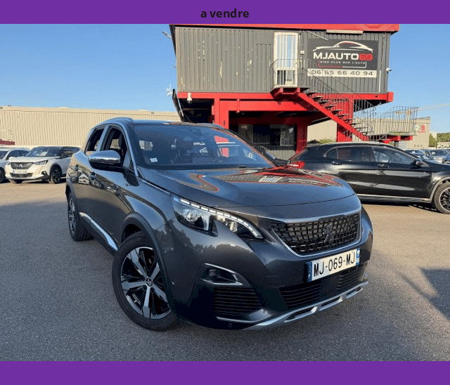 Peugeot Peugeot 3008 II 2L BLUEHDI 180cv GT CAMERA CUIR GPS XENON LED BVA EAT6