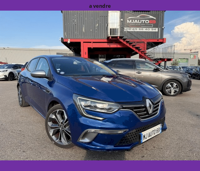 Renault Renault Megane IV 1.2L TCE 130cv GPS CAMERA XENON LED PACK AMBIANCE LED EDC7 ENERGY INTENS