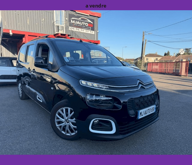 Citroën Citroën Berlingo XL 1.5 BLUEHDI 100CV GPS 7 PLACES DOUBLE PORTES LATERALE FEEL 