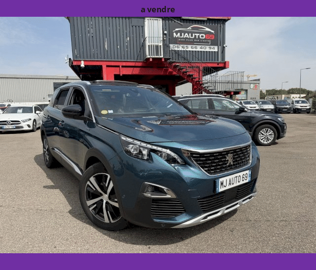 Peugeot Peugeot 5008 1.5L BLUEHDI 130cv GT LINE TOIT OUVRANT CAMERA CUIR GPS XENON LED BVA EAT8 7PL.