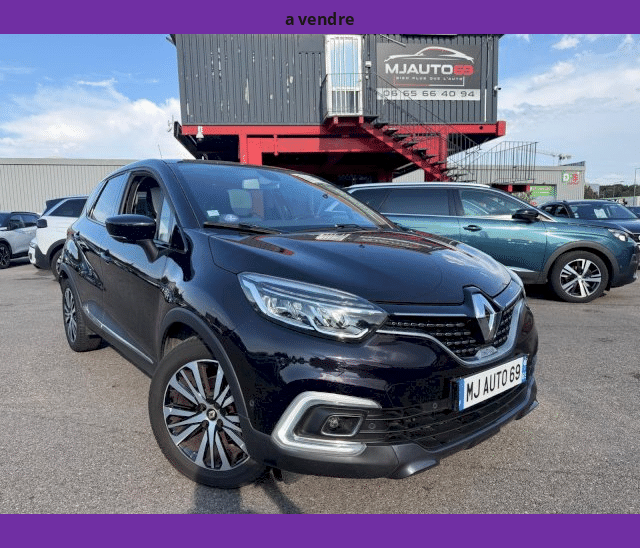 Renault Renault Captur 1.2L TCE 120cv INITIALE PARIS CUIR CAMERA GPS XENON LED TOIT PANORAMIQUE INTENS