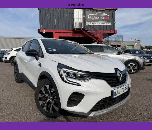 Renault Renault Captur 1.6 E-Tech 145cv GPS XENON LED EVOLUTION BOÎTE AUTO EDC6 FULL HYBRID