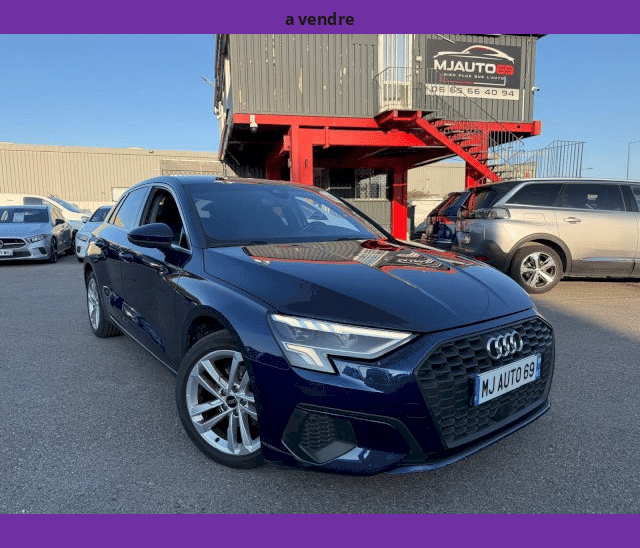 Audi Audi A3 Sportback IV 35 TDI 150cv XENON LED GPS CARPLAY VIRTUAL COCKPIT ATTELAGE