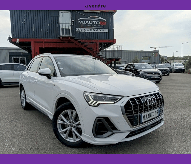 Audi Audi Q3 II 35 1.5L TFSI 150cv CUIR GPS XENON LED CAMERA S-LINE BVA STRONIC 7