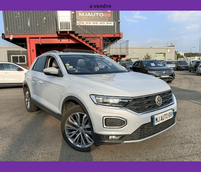 Volkswagen Volkswagen T-Roc 2L TDI 150cv 4Motion TOIT OUVRANT CUIR GPS CAMERA XENON LED Virtual COCKPIT DSG7