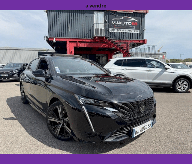 Peugeot Peugeot 308 III GT PACK 1.6L PHEV HYBRIDE 225cv RECHARGEABLE TOIT OUVRANT CAMÉRA 360° CUIR GPS LED XÉNON BVA EAT8