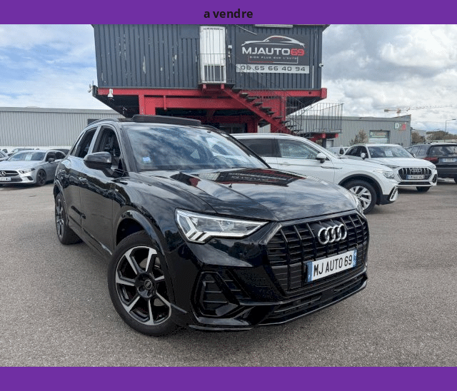 Audi Audi Q3 II 45 TFSI E 245cv HYBRIDE TOIT OUVRANT CAMERA CUIR GPS XENON LED VIRTUAL COCKPIT S-LINE BVA S-TRONIC 6