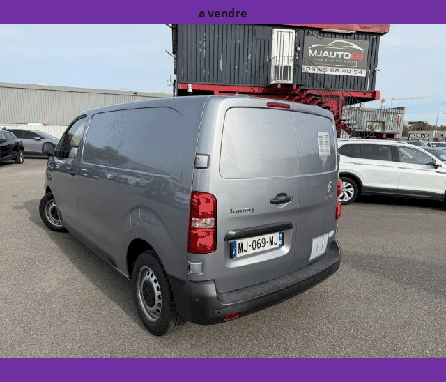 Citroën Citroën Jumpy III M1.5L BLUEHDI 120cv GPS CAMERA DRIVER FOURGON 3 PLACES