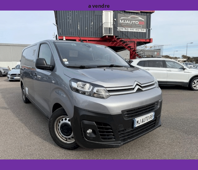 Citroën Citroën Jumpy III M1.5L BLUEHDI 120cv GPS CAMERA DRIVER FOURGON 3 PLACES