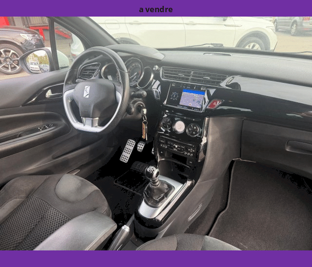 Citroën Citroën DS3 1.6L BlueHDi 120cv CAMERA GPS XENON LED SPORT CHIC