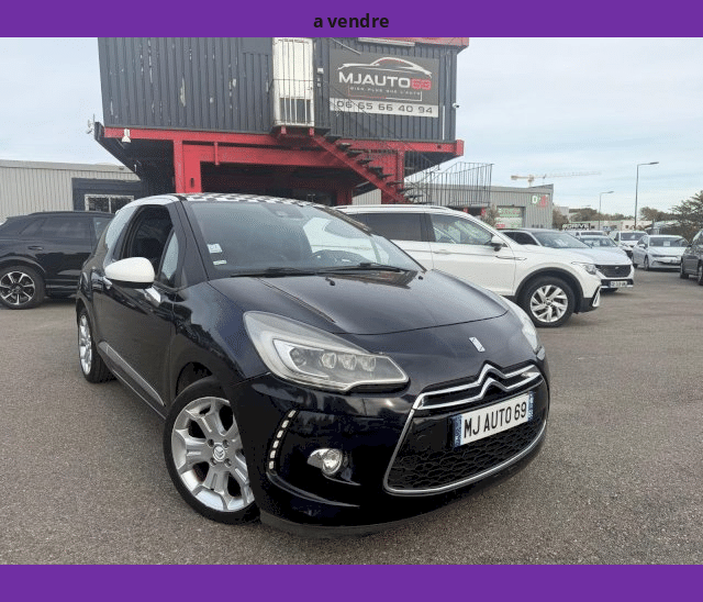 Citroën Citroën DS3 1.6L BlueHDi 120cv CAMERA GPS XENON LED SPORT CHIC